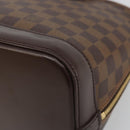 LOUIS VUITTON Damier Ebene Alma Hand Bag N51131 LV Auth mr2568A-17