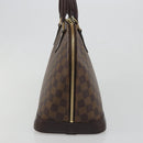 LOUIS VUITTON Damier Ebene Alma Hand Bag N51131 LV Auth mr2568A-4
