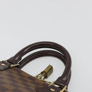 LOUIS VUITTON Damier Ebene Alma Hand Bag N51131 LV Auth mr2568A-14