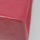 LOUIS VUITTON Monogram Vernis Houston Hand Bag Fran Boise M9132F LV Auth mr2569A-16