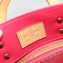 LOUIS VUITTON Monogram Vernis Houston Hand Bag Fran Boise M9132F LV Auth mr2569A-18