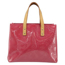 LOUIS VUITTON Monogram Vernis Houston Hand Bag Fran Boise M9132F LV Auth mr2569A-2
