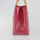 LOUIS VUITTON Monogram Vernis Houston Hand Bag Fran Boise M9132F LV Auth mr2569A-3