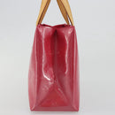 LOUIS VUITTON Monogram Vernis Houston Hand Bag Fran Boise M9132F LV Auth mr2569A-4