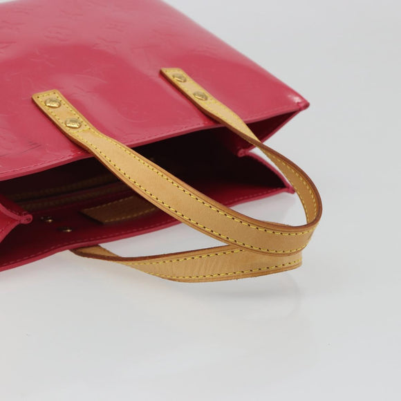 LOUIS VUITTON Monogram Vernis Houston Hand Bag Fran Boise M9132F LV Auth mr2569A