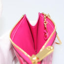 LOUIS VUITTON Monogram Vernis Pochette Cles Purse Pink M90586 LV Auth mr2572V-19