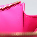 LOUIS VUITTON Monogram Vernis Pochette Cles Purse Pink M90586 LV Auth mr2572V-11
