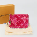 LOUIS VUITTON Monogram Vernis Pochette Cles Purse Pink M90586 LV Auth mr2572V-12