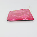 LOUIS VUITTON Monogram Vernis Pochette Cles Purse Pink M90586 LV Auth mr2572V-3