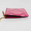 LOUIS VUITTON Monogram Vernis Pochette Cles Purse Pink M90586 LV Auth mr2572V-4
