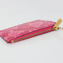 LOUIS VUITTON Monogram Vernis Pochette Cles Purse Pink M90586 LV Auth mr2572V-5