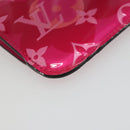 LOUIS VUITTON Monogram Vernis Pochette Cles Purse Pink M90586 LV Auth mr2572V-14