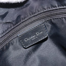 Christian Dior Trotter Canvas Shoulder Bag Navy Silver Auth mr2575A-19