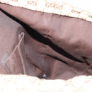 GUCCI GG Canvas Web Sherry Line Tote Bag Beige 189669 Auth mr2577A-18