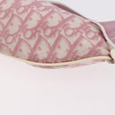 Christian Dior Shoulder Bag Nylon Pink Silver Auth mr2578A-18