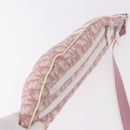 Christian Dior Shoulder Bag Nylon Pink Silver Auth mr2578A-6