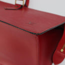 LOUIS VUITTON Epi Sac Triangle Hand Bag Red M52097 LV Auth mr2580A-8