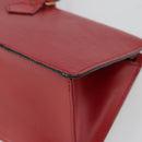LOUIS VUITTON Epi Sac Triangle Hand Bag Red M52097 LV Auth mr2580A-16