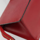 LOUIS VUITTON Epi Sac Triangle Hand Bag Red M52097 LV Auth mr2580A-17