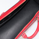 LOUIS VUITTON Epi Sac Triangle Hand Bag Red M52097 LV Auth mr2580A-10