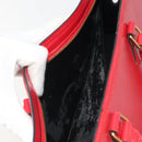 LOUIS VUITTON Epi Sac Triangle Hand Bag Red M52097 LV Auth mr2580A-11