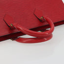 LOUIS VUITTON Epi Sac Triangle Hand Bag Red M52097 LV Auth mr2580A-7
