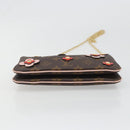 LOUIS VUITTON Monogram Pochette Double Zip Shoulder Bag M63905 LV Auth mr2584V-5