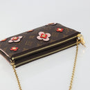 LOUIS VUITTON Monogram Pochette Double Zip Shoulder Bag M63905 LV Auth mr2584V-6
