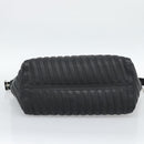 BALENCIAGA Car Hand Bag Leather 2way Black Silver 679461 Auth mr2586V-11