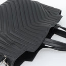 BALENCIAGA Car Hand Bag Leather 2way Black Silver 679461 Auth mr2586V-6