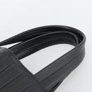 BALENCIAGA Car Hand Bag Leather 2way Black Silver 679461 Auth mr2586V-8