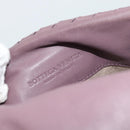 BOTTEGA VENETA INTRECCIATO Hand Bag Leather Purple Gold Auth mr2587A-21