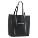 BALENCIAGA Everyday XXS Hand Bag Leather Black Auth mr2588A-1