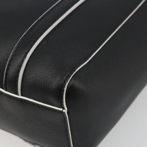 BALENCIAGA Everyday XXS Hand Bag Leather Black Auth mr2588A
