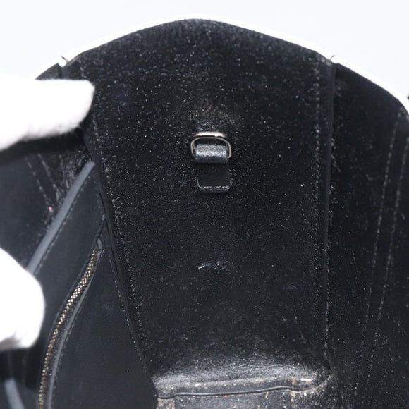 BALENCIAGA Everyday XXS Hand Bag Leather Black Auth mr2588A