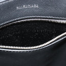 BALENCIAGA Everyday XXS Hand Bag Leather Black Auth mr2588A-11