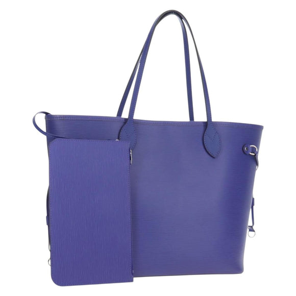 LOUIS VUITTON Epi Neverfull MM Tote Bag Purple Fig M40883 LV Auth mr2592V