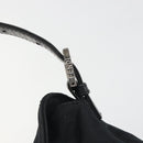 FENDI Hand Bag cotton Black Silver Auth mr2595-18