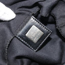 FENDI Hand Bag cotton Black Silver Auth mr2595-20