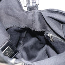 FENDI Hand Bag cotton Black Silver Auth mr2595-21
