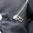 FENDI Hand Bag cotton Black Silver Auth mr2595-23