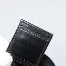 FENDI Hand Bag cotton Black Silver Auth mr2595-12