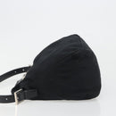 FENDI Hand Bag cotton Black Silver Auth mr2595-4