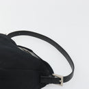 FENDI Hand Bag cotton Black Silver Auth mr2595-14
