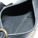 HERMES Rodeo Shoulder Bag Leather Black Gold Auth mr2602V-19