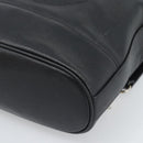 CHANEL Shoulder Bag Leather 2way Black Gold CC Auth mr2604V-15