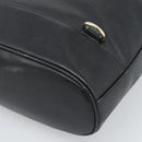 CHANEL Shoulder Bag Leather 2way Black Gold CC Auth mr2604V-17