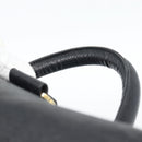 CHANEL Shoulder Bag Leather 2way Black Gold CC Auth mr2604V-8