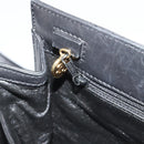CHANEL Matelasse Shoulder Bag Leather Black Gold CC Auth mr2606V-19