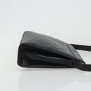 CHANEL Matelasse Shoulder Bag Leather Black Gold CC Auth mr2606V-4